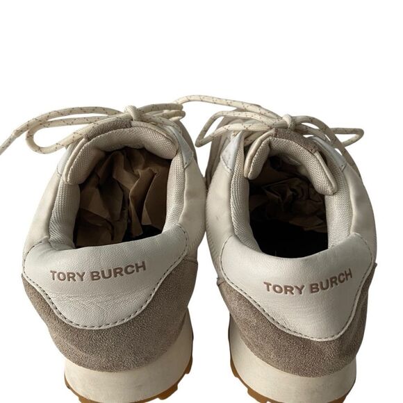 Tory Burch Nylon Colorblock Pattern Sneakers in Size 7.5M - Picture 12 of 15